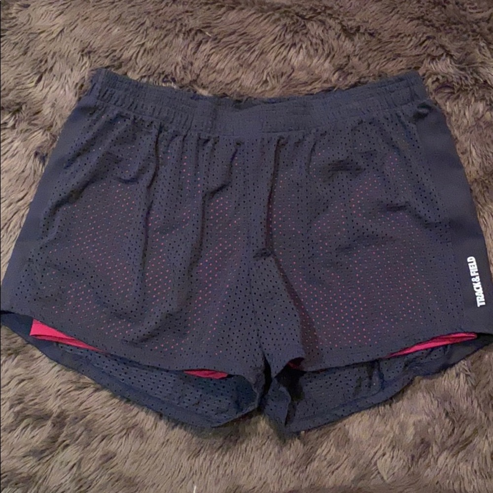 Track & Field navy blue shorts size L